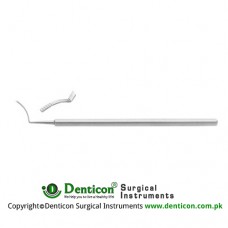 Helveston Scleral Ruler 15 mm Long in Notches in 5 mm increments Stainless Steel, 12 cm - 4 3/4"